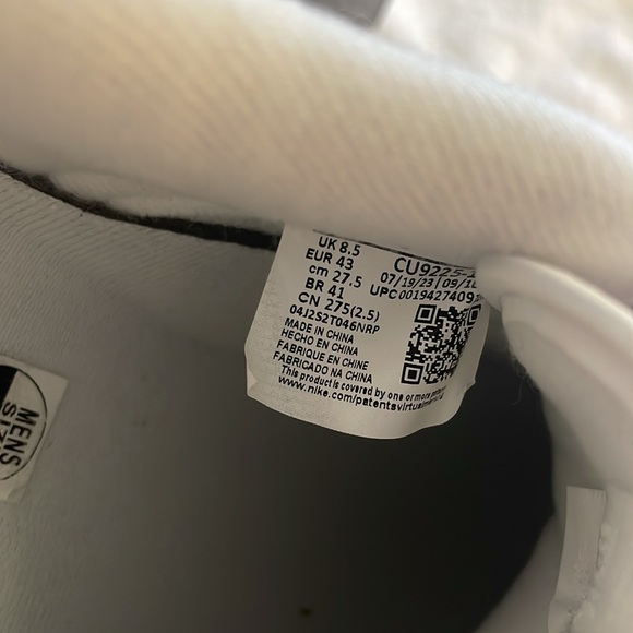 🔥 Supreme x Nike Air Force 1 Low White size US 9.5 style CU9225 - Picture 9 of 17